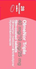 Olmenor Triple 40/10/25mg